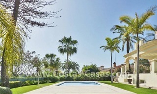 Front line golf luxury villa for sale in Nueva Andalucia, Marbella 3