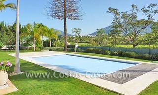 Front line golf luxury villa for sale in Nueva Andalucia, Marbella 5