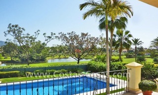Front line golf luxury villa for sale in Nueva Andalucia, Marbella 10