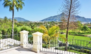 Front line golf luxury villa for sale in Nueva Andalucia, Marbella 11