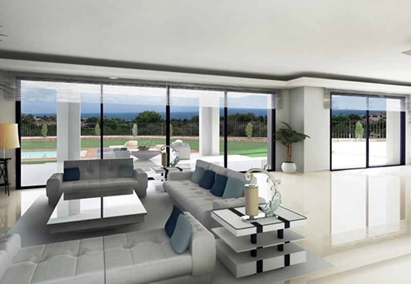 Modern villa under construction for sale, Marbella – Benahavis