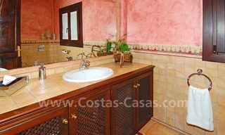 Classical Andalusian villa for sale on the Golden Mile in Marbella 27