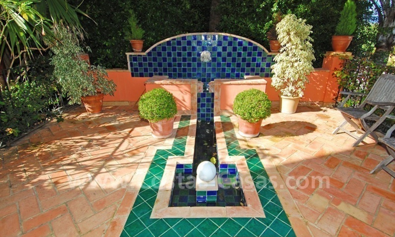 Classical Andalusian villa for sale on the Golden Mile in Marbella 2
