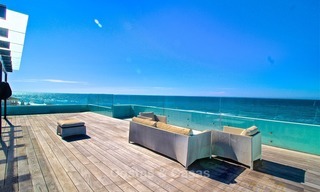 Modern beachfront villa for sale in Marbella with breathtaking sea views 1158 