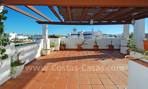 Beachside penthouse for sale in Marbella 