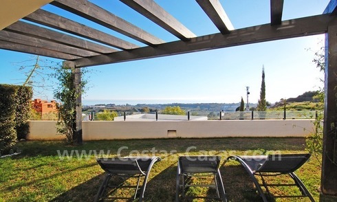 Modern styled luxury golf apartment for sale, 5*golf resort, Benahavis - Estepona - Marbella 