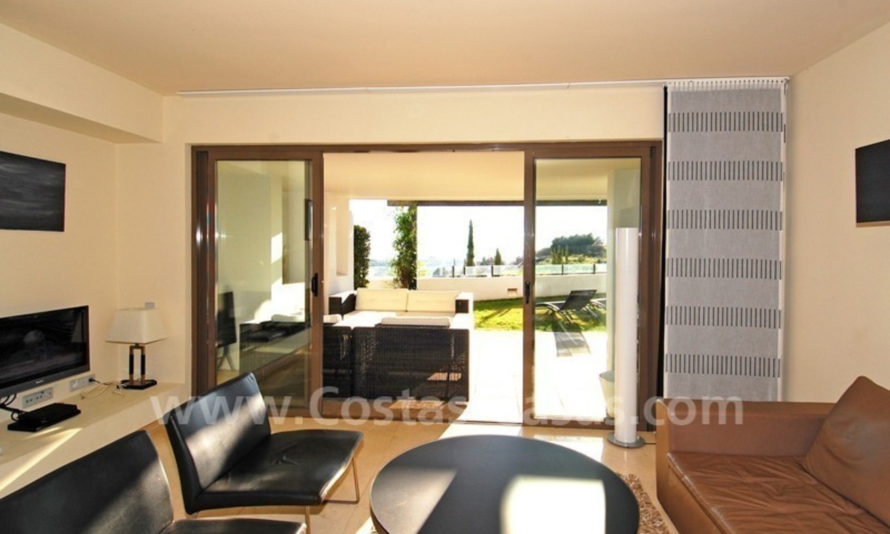 Modern styled luxury golf apartment for sale, 5*golf resort, Benahavis - Estepona - Marbella 2