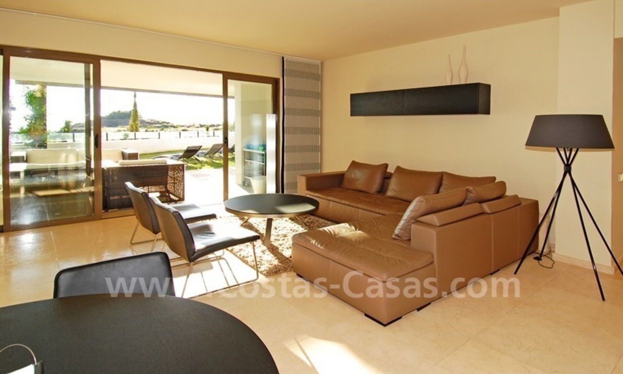 Modern styled luxury golf apartment for sale, 5*golf resort, Benahavis - Estepona - Marbella 4