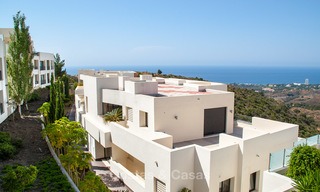 Opportunity! Luxury Modern Apartment For Sale in Marbella with breathtaking sea view, ready to move in 14587 