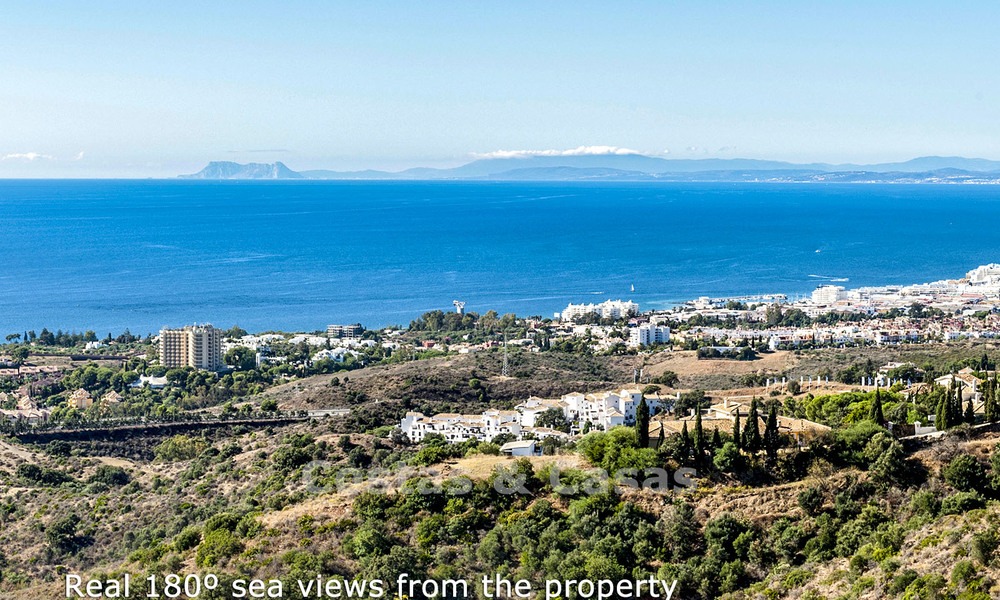 Opportunity! Luxury Modern Apartment For Sale in Marbella with breathtaking sea view, ready to move in 14614