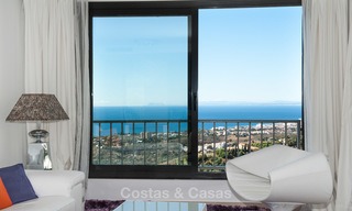 Opportunity! Luxury Modern Apartment For Sale in Marbella with breathtaking sea view, ready to move in 14575 