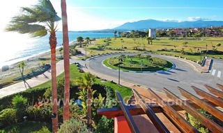 Luxury frontline beach corner penthouse for sale, first line beach complex, New Golden Mile, Marbella - Estepona 11