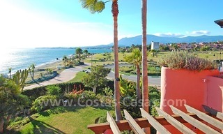 Luxury frontline beach corner penthouse for sale, first line beach complex, New Golden Mile, Marbella - Estepona 6