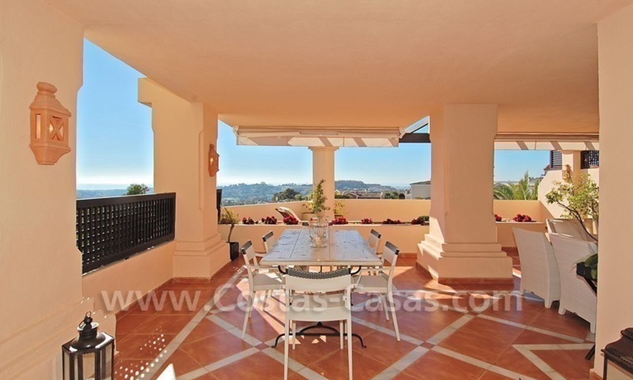 Large luxury elevated ground-floor apartment for sale in Nueva Andalucía – Marbella 2