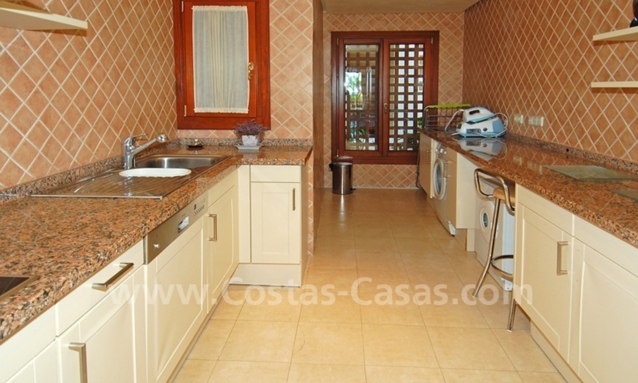 Luxury apartment for sale, frontline beach complex, New Golden Mile, Marbella – Estepona 4