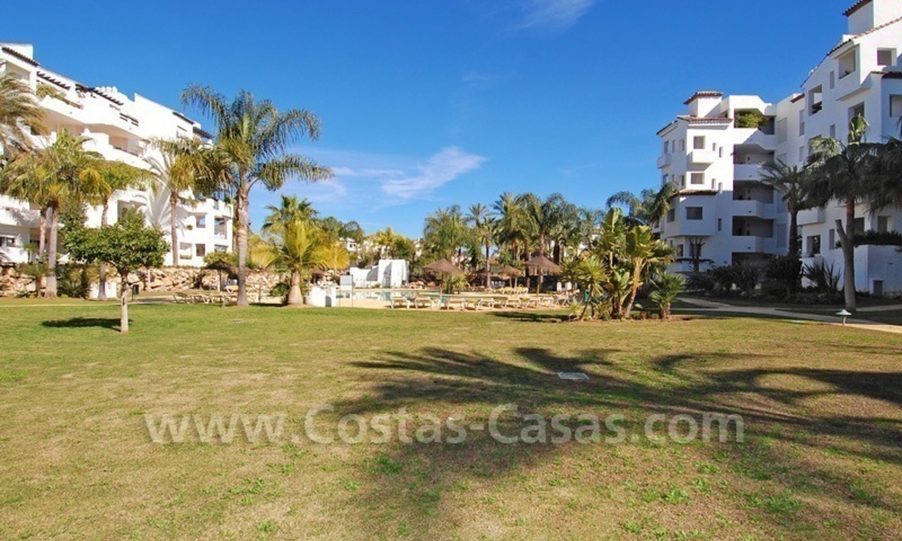 Luxury beachside apartment for sale in a frontline beach complex, New Golden Mile, Marbella - Estepona 15