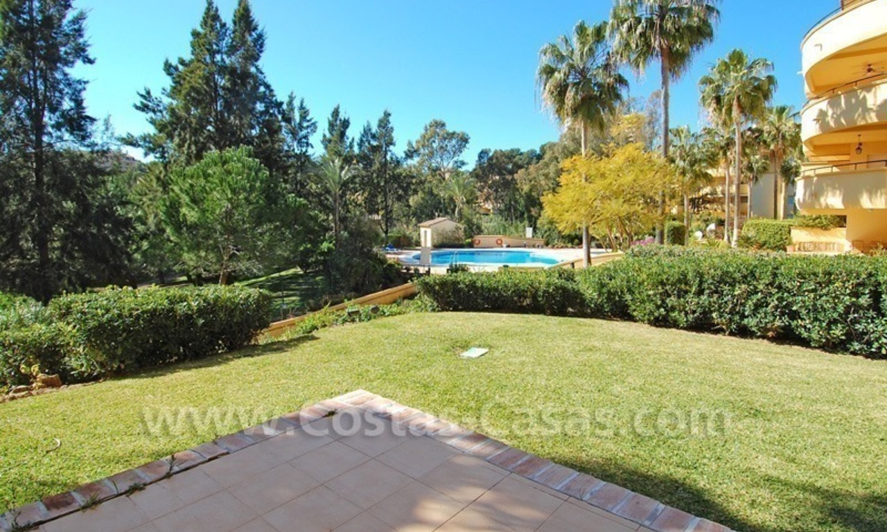 Front line golf apartment for sale in East Marbella 1