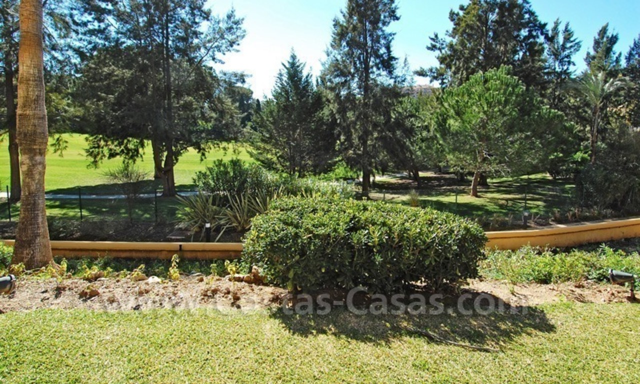 Front line golf apartment for sale in East Marbella 2