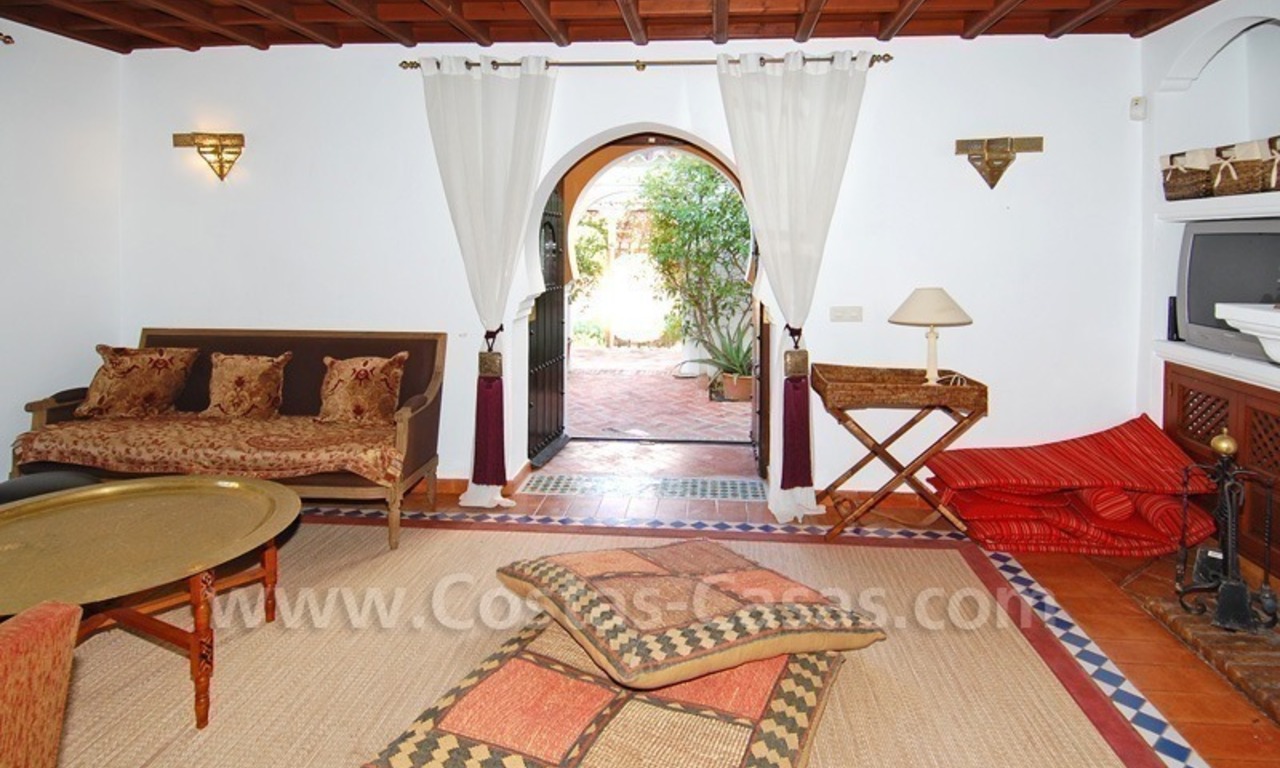 Moorish Andalusian double house for sale on the Golden Mile near Puerto Banus 16