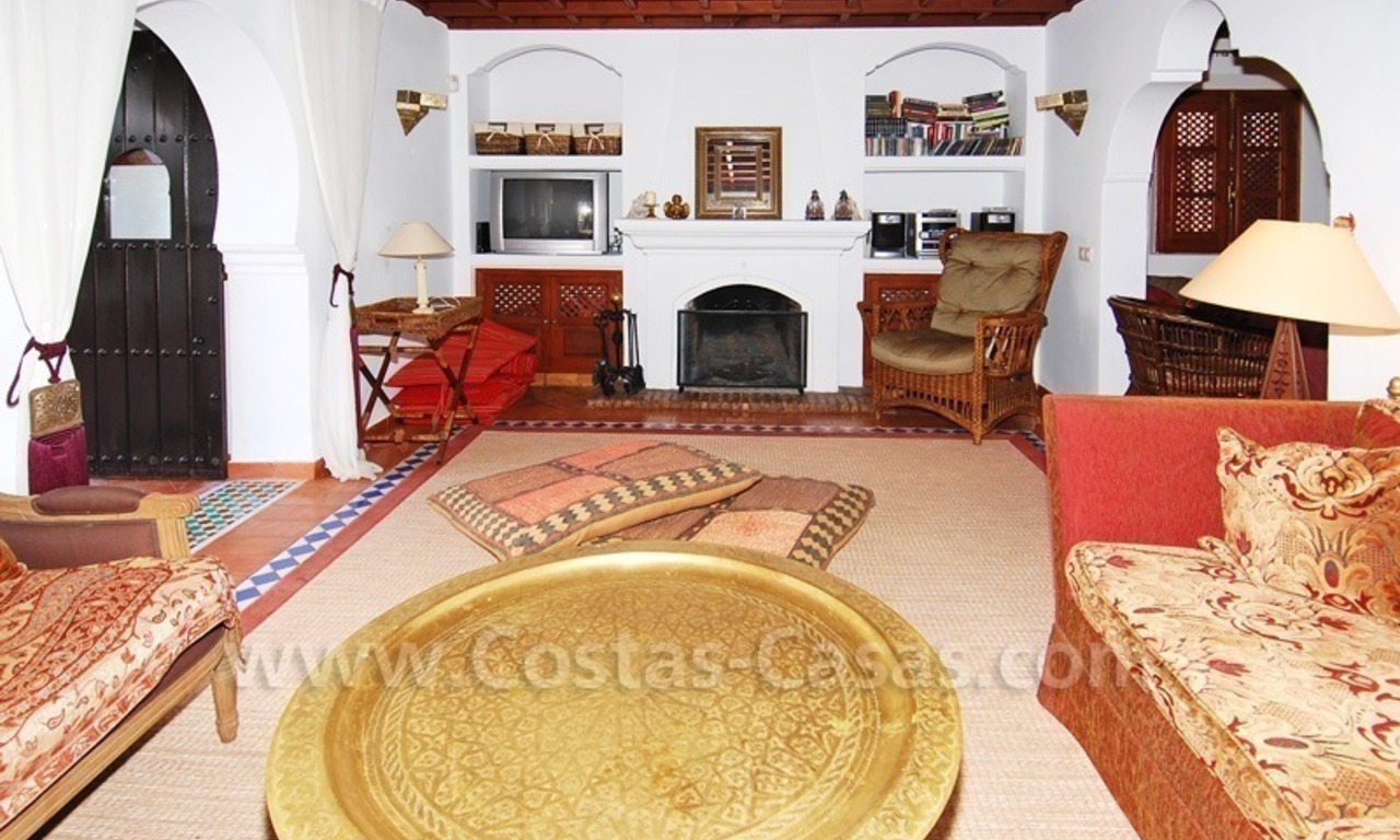 Moorish Andalusian double house for sale on the Golden Mile near Puerto Banus 18