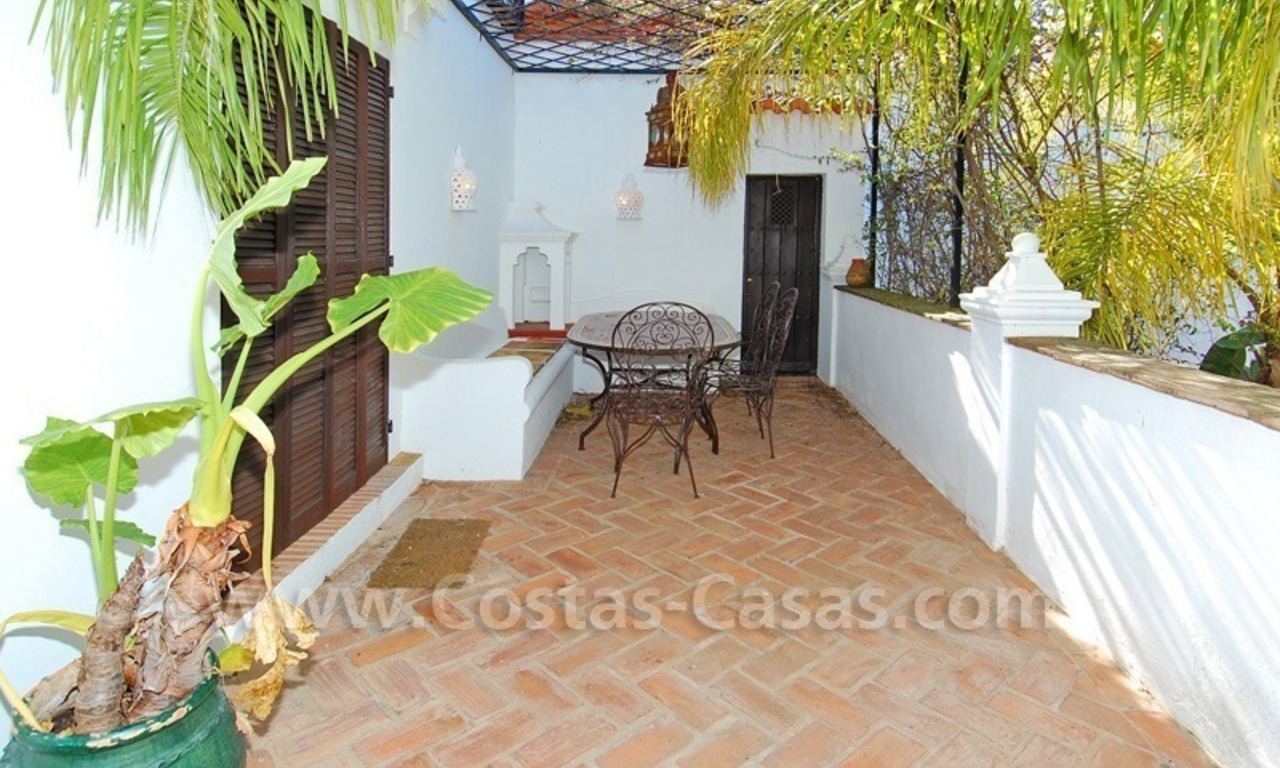 Moorish Andalusian double house for sale on the Golden Mile near Puerto Banus 28