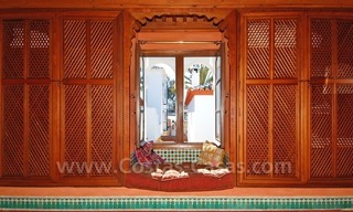 Moorish Andalusian double house for sale on the Golden Mile near Puerto Banus 13