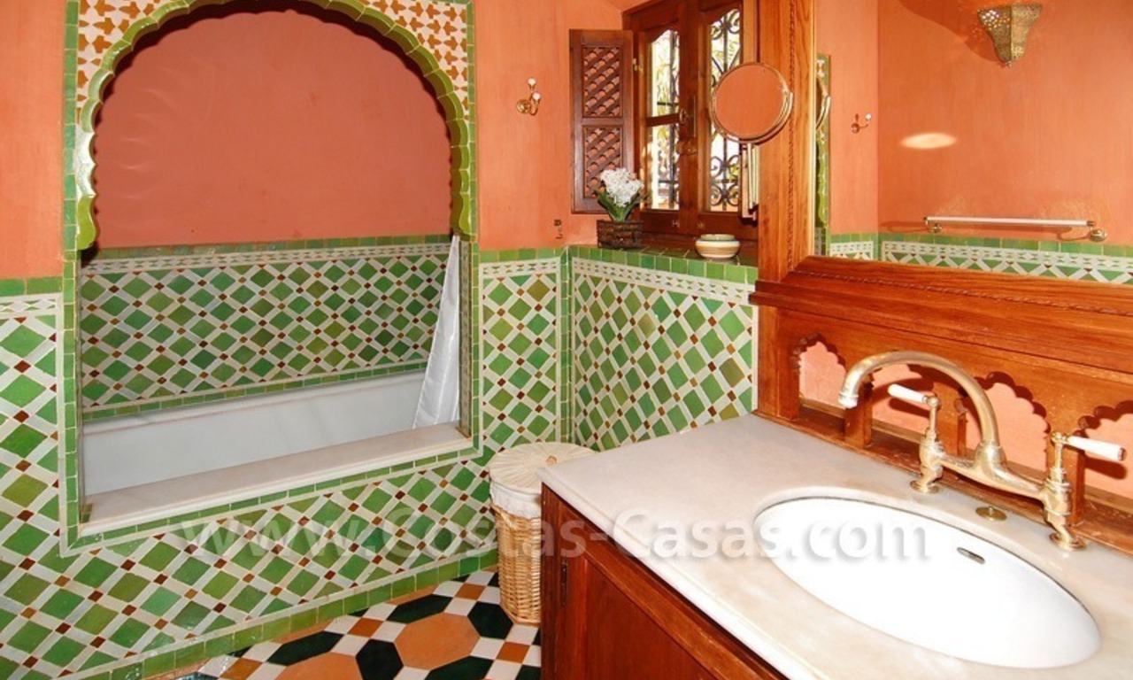 Moorish Andalusian double house for sale on the Golden Mile near Puerto Banus 15
