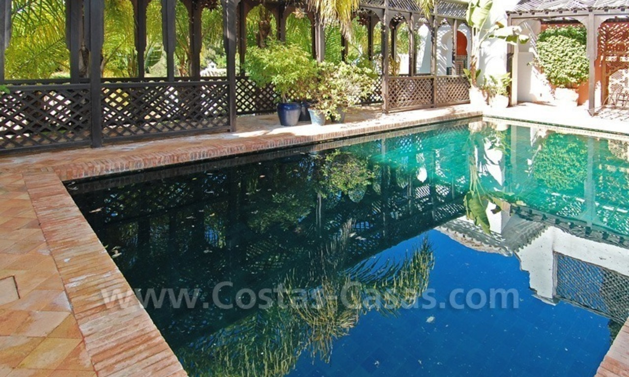 Moorish Andalusian double house for sale on the Golden Mile near Puerto Banus 2