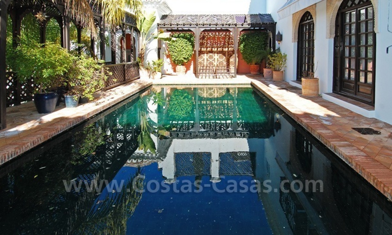 Moorish Andalusian double house for sale on the Golden Mile near Puerto Banus 3