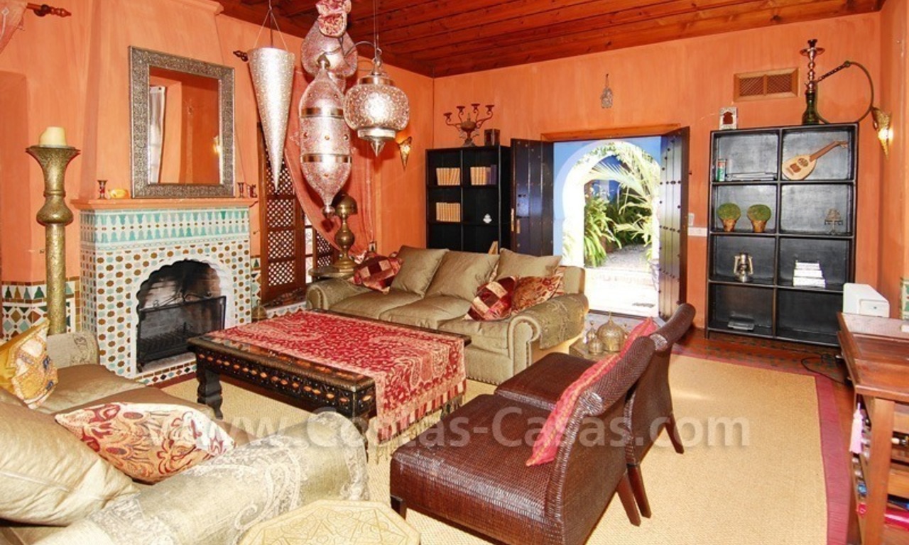 Moorish Andalusian double house for sale on the Golden Mile near Puerto Banus 8