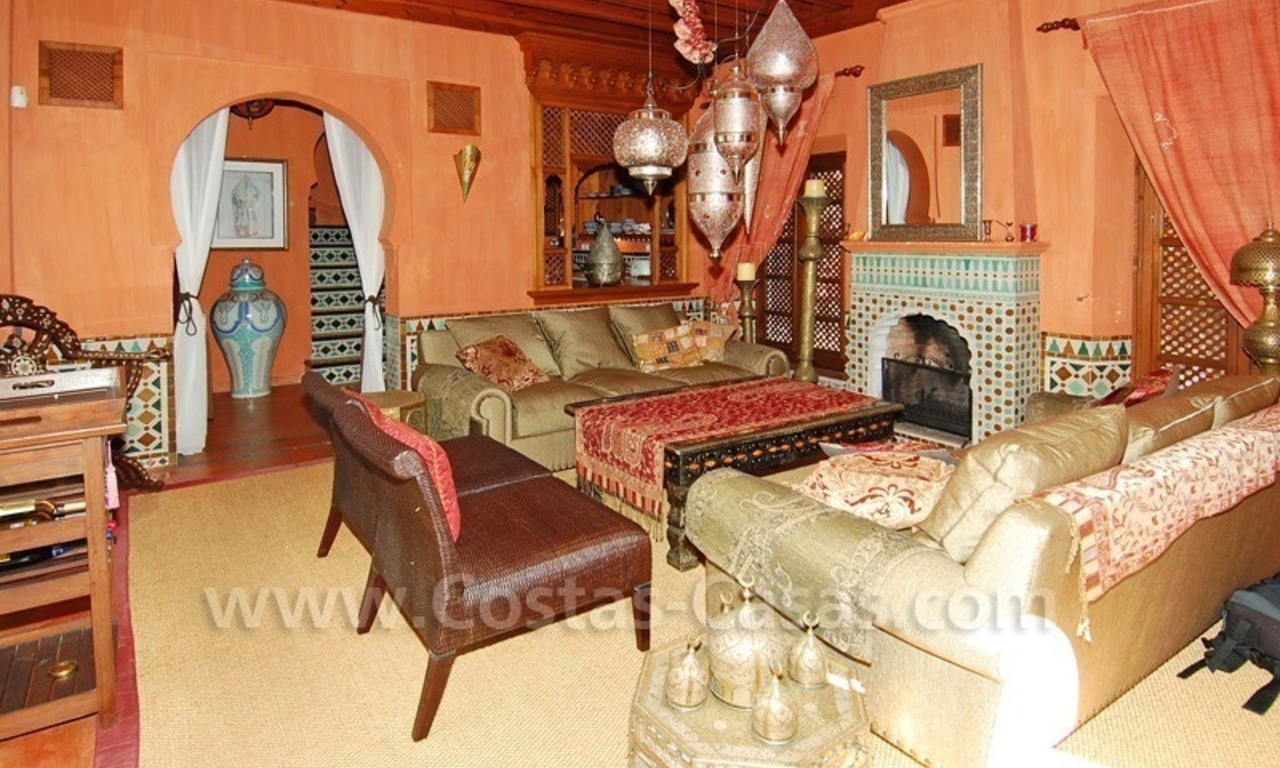 Moorish Andalusian double house for sale on the Golden Mile near Puerto Banus 9