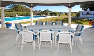 First line golf andalusian styled villa for sale in Estepona – Marbella 6