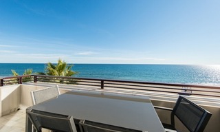 Penthouse apartments for sale next to each other, beachfront in Estepona centre 1