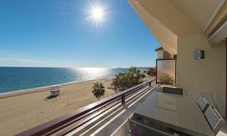 Penthouse apartments for sale next to each other, beachfront in Estepona centre 11