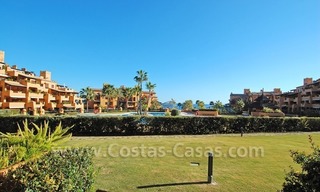 Luxury frontline beach apartment for sale, first line beach complex, New Golden Mile, Marbella - Estepona 0