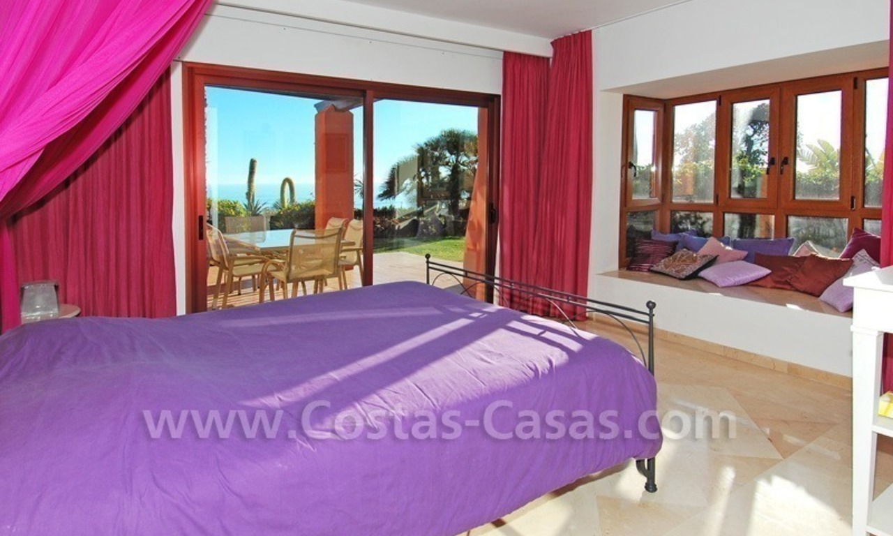 Luxury front line beach apartment for sale, first line beach complex, New Golden Mile, Marbella - Estepona 15