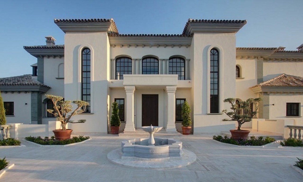 Tuscan styled new villa - mansion for sale, La Zagaleta, Marbella - Benahavis 3