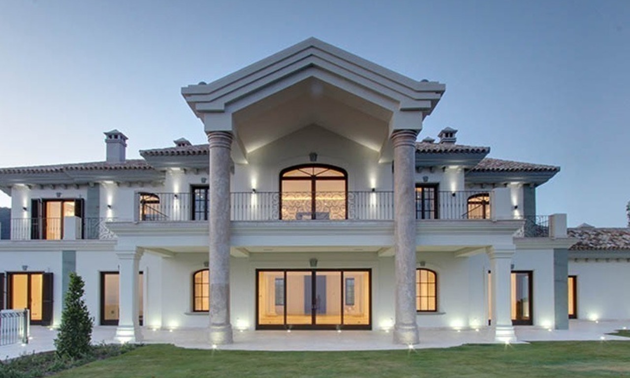 Tuscan styled new villa - mansion for sale, La Zagaleta, Marbella - Benahavis 0