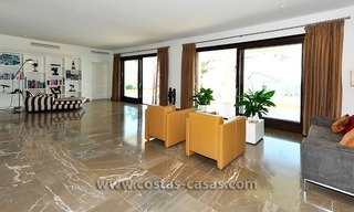 Contemporary Andalusian style luxury villa for sale at Golf Resort between Marbella and Estepona 10