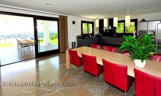 Contemporary Andalusian style luxury villa for sale at Golf Resort between Marbella and Estepona 14