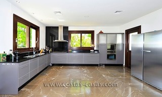 Contemporary Andalusian style luxury villa for sale at Golf Resort between Marbella and Estepona 15