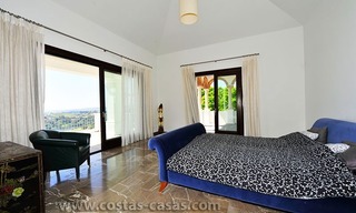Contemporary Andalusian style luxury villa for sale at Golf Resort between Marbella and Estepona 18