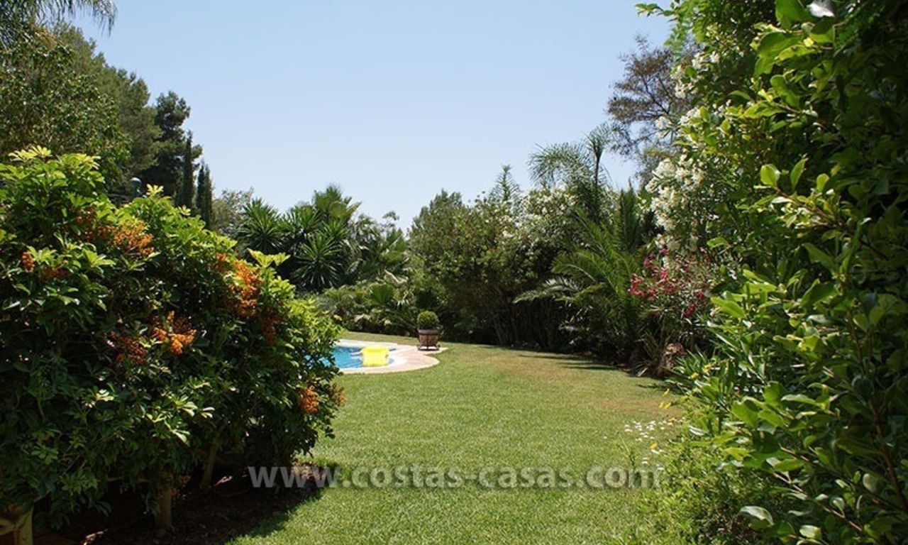 Andalusian villa for sale on the Golden Mile in Marbella 5