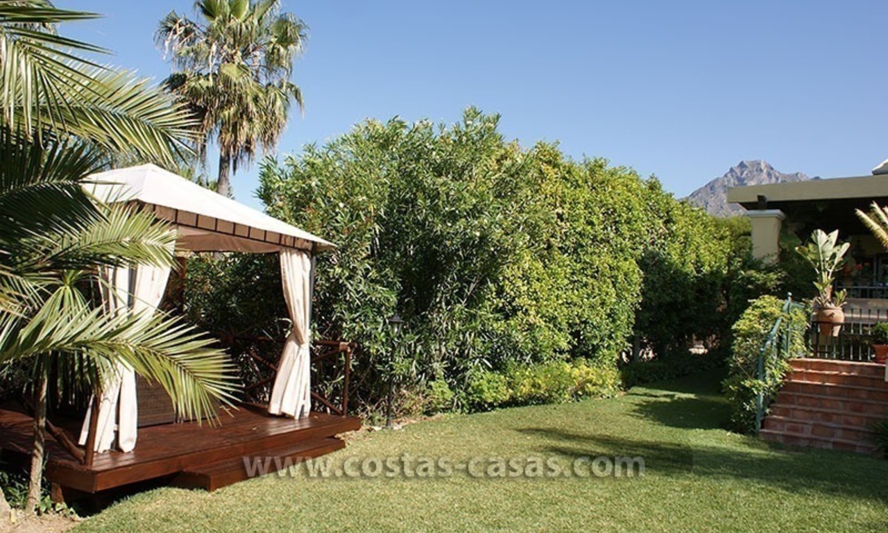 Andalusian villa for sale on the Golden Mile in Marbella 7