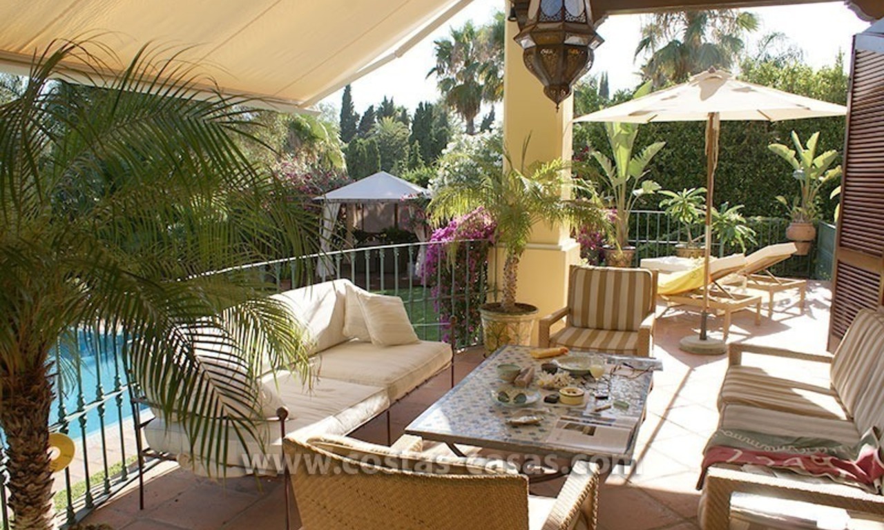 Andalusian villa for sale on the Golden Mile in Marbella 15