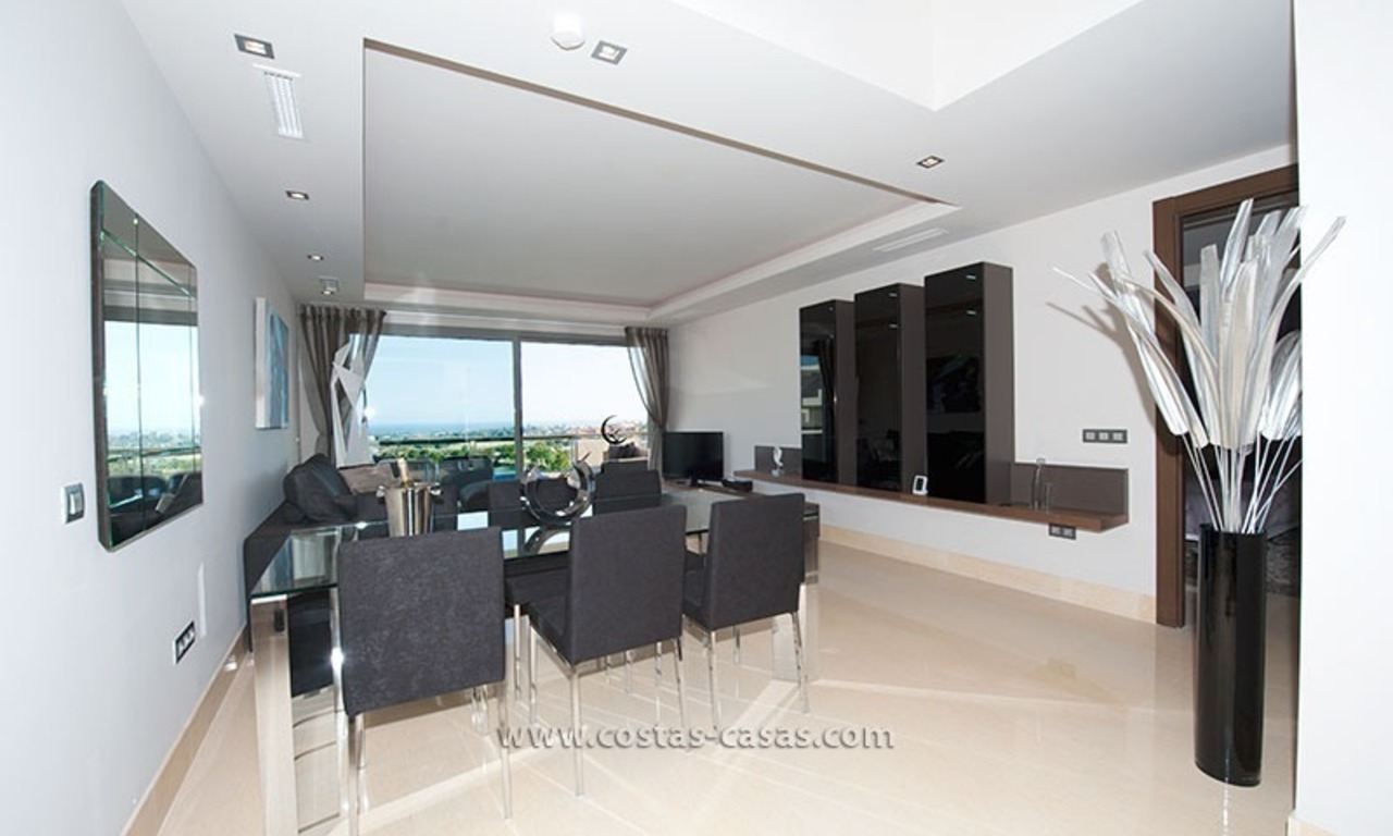 For Rent: New, Contemporary-style luxury vacation penthouse in Marbella-Benahavís, Costa del Sol 13
