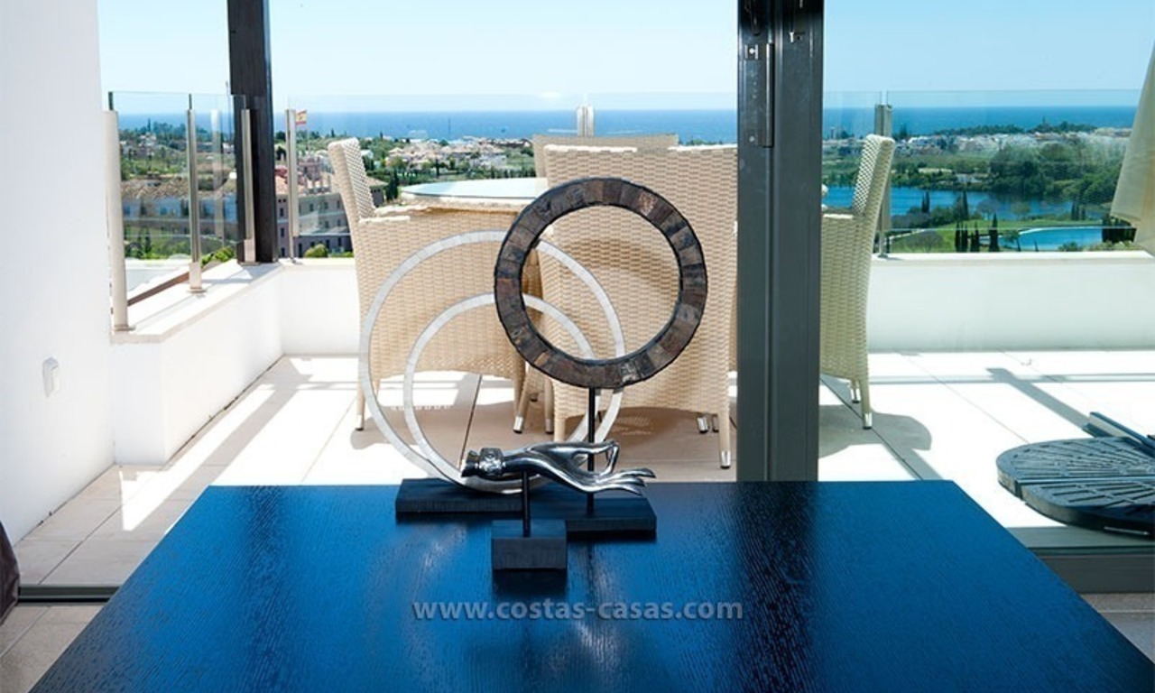 New Contemporary-style Luxury Vacation Apartment For Rent at Marbella-Benahavís Golf Resort on the Costa del Sol 5