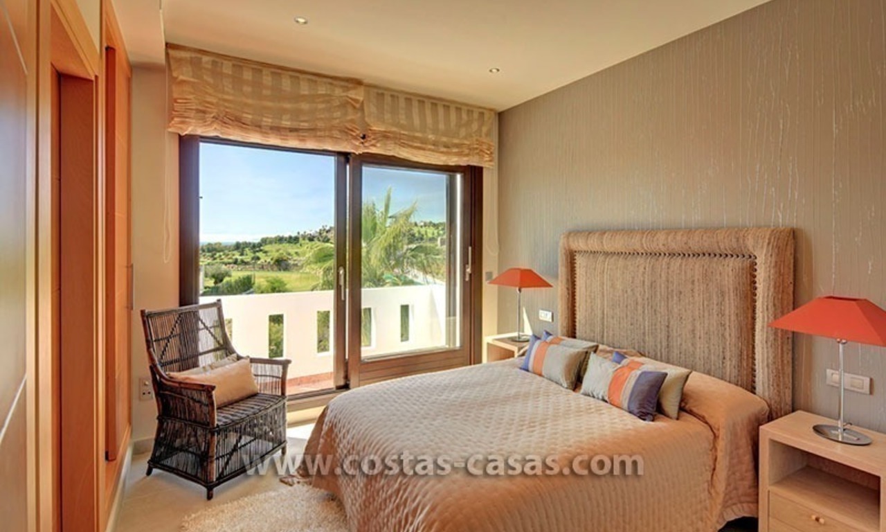 Second line golf contemporary luxury villa for sale in Marbella – Benahavis 18