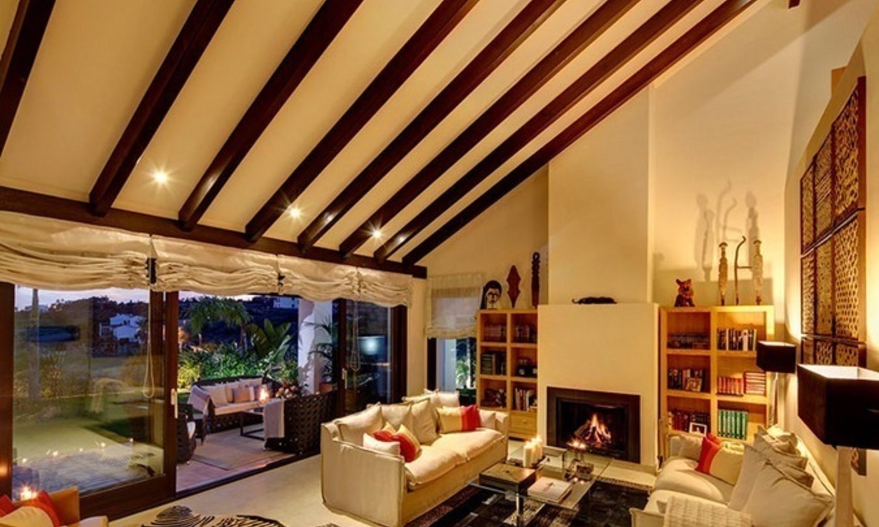 Second line golf contemporary luxury villa for sale in Marbella – Benahavis 25