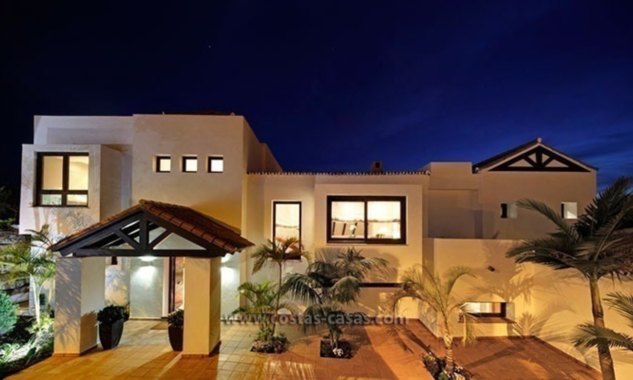 Second line golf contemporary luxury villa for sale in Marbella – Benahavis 30
